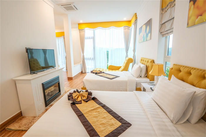 Villa cao cấp 4 Phòng Ngủ Hướng Hồ